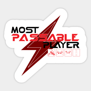 Most Passable Player Sticker